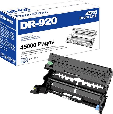 1 حزمة وحدة طبل DR920 متوافقة مع Brother DR-920 Drum استبدال أسود عالي الإنتاجية لـ HL-L6210DW HL-L6210DWT HL-L5210DN HL-L5210DW HL-L5210DWT HL-L6310DW MFC-L6810DW DCP-L5510DN طابعة ليزر in Kuwait