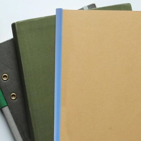 50pcs Multi-Color Plastic Slide Binder Bars 0.9cm Thick Pull Rod Clips for A4 Loose-Leaf Book Binding Office and School Supplies in Kuwait