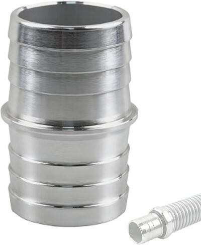 AN627-20A 1-1/4 بوصة إلى 1-1/4 بوصة خرطوم موصل مشعاع يستخدم بشكل شائع لربط أو إصلاح خرطوم معزز الفرامل أو خرطوم المبرد أو خط التفريغ أو أي خراطيم أخرى معًا. in Kuwait