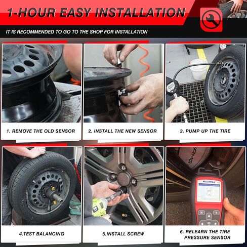مستشعر TPMS 315 ميجا هرتز 4 حزم، مستشعر نظام مراقبة ضغط الإطارات المبرمج مسبقًا مناسب لفورد F150 F250 Edge Escape Explorer موستانج لينكولن MKX MKZ Nautilus، استبدل FR3Z1A189A F2GZ1A189A in Kuwait