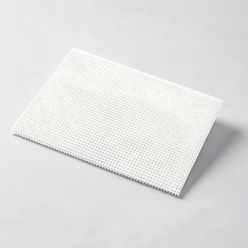 Latch Hook Canvas， Blank Rug Hooking Mesh Canvas for Hand-Woven Tapestries and Rugs (White, 50 x 150 cm) in Kuwait