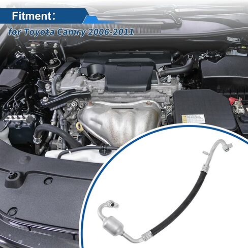 خرطوم سائل التبريد A/C لسيارة Toyota Camry 2006-2011 خرطوم ضغط خط أنابيب تكييف الهواء رقم 8871206180 حديد مطاطي in Kuwait