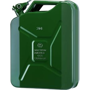 Metal Storage Jar, Versatile Water and Liquid Container for Cars, Trucks, Motorcycles, Durable 5 Gallon Metal Jar for Automotive Equipment, Spout & Handle Include in Kuwait