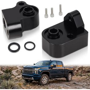 MAP Sensor Relocation Spacer Compatible with Chevy Silverado GMC Sierra 2500HD 3500HD 2023½-2025 6.6L L5P Duramax Diesel, Manifold Pressure & Temperature Sensor in Kuwait