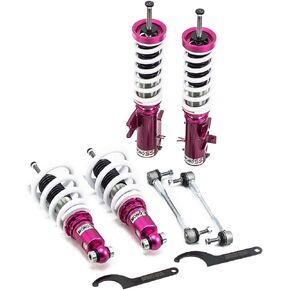 Godspeed MSS0128 compatible with Chevrolet Camaro Coupe 2010-15 MonoSS Coilovers Suspension Lowering Kit in Kuwait