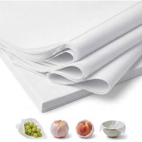 50 Sheets 24" x 36" White Tissue Paper, Acid-Free Tissue Paper for Gift Bags, Packing, Storage, Weddings, Birthdays, Christmas, DIY Crafts in Saudi Arabia
