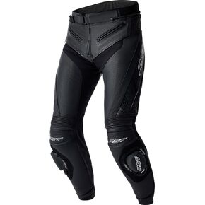بنطال RST TracTech EVO 5 D3O - نسيج مقوى/بنية من الدنيم، درع معتمد من CE، للاستخدام في الرحلات/الحضرية (أسود/أبيض، كبير) in Kuwait