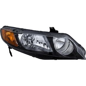 Replacement Headlight Kit Driver and Passenger suitable for Honda Civic Sedan 2006-2008 1.8L (Gas) Driver and Right in Kuwait