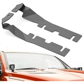 Ditch Light Brackets Hood Hinges Mount Bracket for Auxiliary Offroad LED Pod Work Lighting Compatible with 2009-2018 Dodge RAM 1500, 2019-2024 RAM1500 Classic, 2010-2018 RAM 2500 3500 (Black) in Saudi Arabia