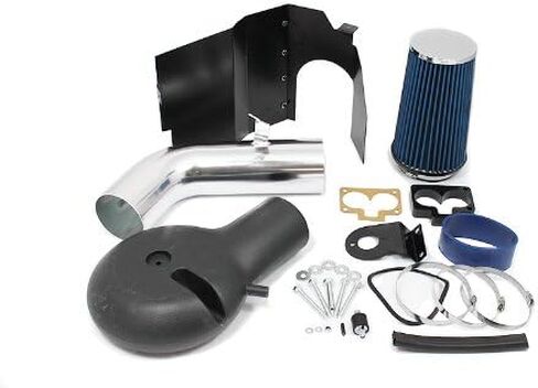RL Concepts 4 "Blue Heat Shield مجموعة مدخل هواء بارد + فلتر 98-03 لداكوتا دورانجو 5.2L/5.9L V8 in Kuwait