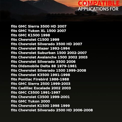 برغي نازف الفرامل الخلفي يناسب جي إم سي K1500 سوبربان 1992 1993 1995 1996 1997 2 x in Kuwait