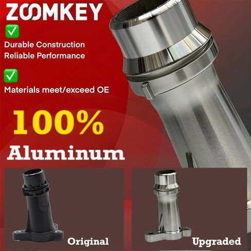 11118511205 Aluminum Engine Block Water Pipe Hose Connector 11118511205 for BMW 230i xDrive 330e 330i GT xDrive 430i Gran Coupe 530i 740e 740Le X1 X2 X3 X4 Mini Cooper Clubman Countryman 2014-2019 in Saudi Arabia
