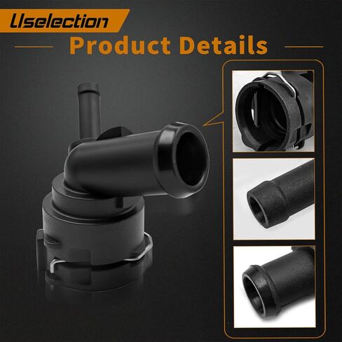 5Q0122291BB Coolant Hose Connector Coupler Compatible with Audi A1 A3 Q2 Q3 TT VW Golf B8 Arteon 5QD122291AB in Kuwait
