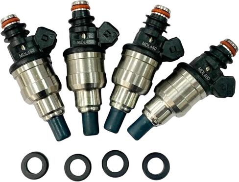 مجموعة 4 قطعة OEM INP-018 INP 018 MD186379 INP018 MDL450 حاقن الوقود فوهة متوافق مع ميتسوبيشي الكسوف توربو 90-99 in Kuwait