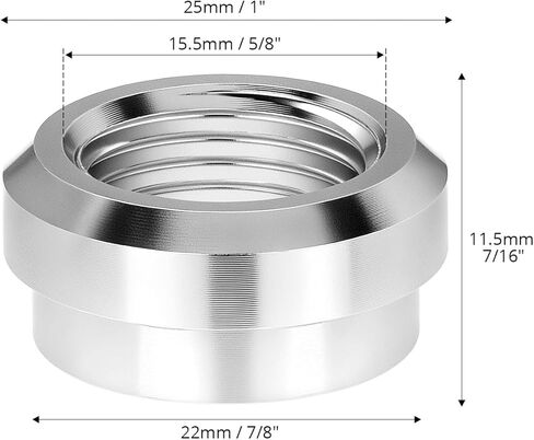 تركيبات لحام من الألومنيوم QWORK 3/8 NPT (عبوة من قطعتين) - سبائك ألومنيوم 6061-T6 مع تصميم متدرج لسهولة التركيب - مثالية لأغطية الصمامات، والمشعات، وأواني الزيت، وخلايا الوقود، والمزيد in Kuwait