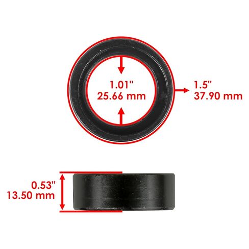 Replacement 1-513016 513016 Blade Deck Spindle Bearing w/Lock Collar for Exmark, Replaces 513016 Mod-C88-30456 in Kuwait
