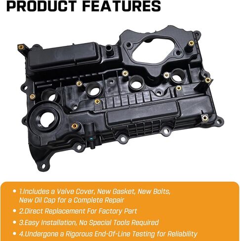 22410-2GGA1 أغطية صمامات المحرك البديلة للسيارات متوافقة مع Hyundai Santa Fe 2019-2020 Santa Fe Sport 2016-2018 Sonata 2015-2019 Tucson 15-18 Kia Optima 16-20 Sorento 15-20 2.0L in Kuwait