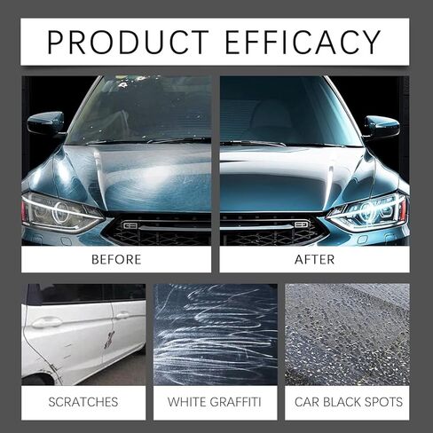 Crystal Serum,Advanced Graphene Ceramic Coating for Cars | 9H Graphene,Quick Effect Car Coating Spray for Shine & Protection, Nano Coat Restore for Paint, Glass & Wheel in Kuwait