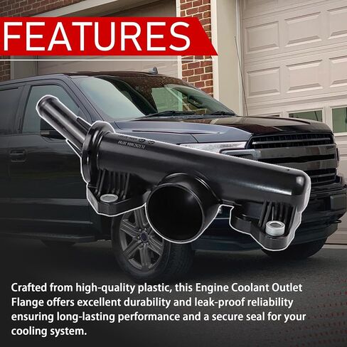 DL3Z8C368A شفة مخرج سائل تبريد المحرك متوافقة مع 2013-2025 Ford F-150 Transit-150 Transit-250 Transit-350 HD Expedition 2015-2017 Lincoln Navigator يستبدل DL3Z-8C368-A in Kuwait