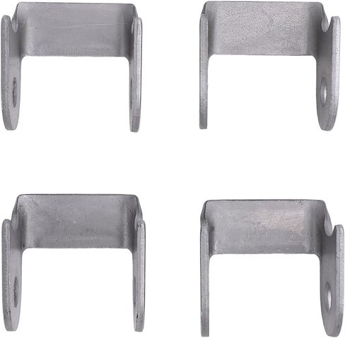 4Pcs Shock Swing Arm Weld On Mounting Bracket Kit Steel Alloy Secure Fixation Weld On Shock Mounts Bracket for ATV Dirt Bike UTV Go Kart in Kuwait