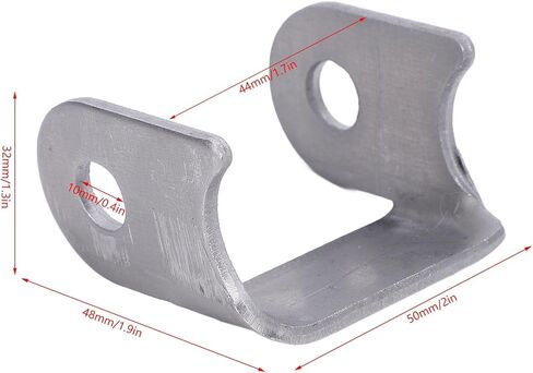 4Pcs Shock Swing Arm Weld On Mounting Bracket Kit Steel Alloy Secure Fixation Weld On Shock Mounts Bracket for ATV Dirt Bike UTV Go Kart in Kuwait