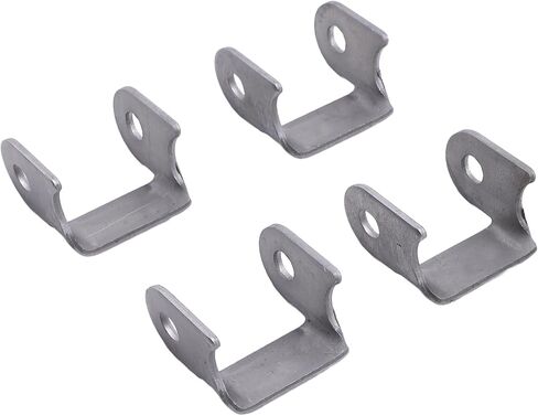 4Pcs Shock Swing Arm Weld On Mounting Bracket Kit Steel Alloy Secure Fixation Weld On Shock Mounts Bracket for ATV Dirt Bike UTV Go Kart in Kuwait