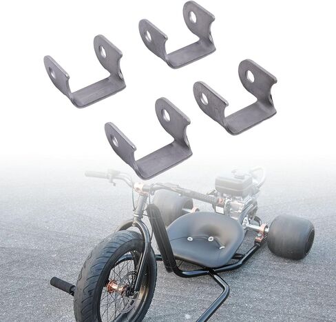 4Pcs Shock Swing Arm Weld On Mounting Bracket Kit Steel Alloy Secure Fixation Weld On Shock Mounts Bracket for ATV Dirt Bike UTV Go Kart in Kuwait