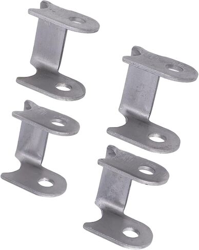 4Pcs Shock Swing Arm Weld On Mounting Bracket Kit Steel Alloy Secure Fixation Weld On Shock Mounts Bracket for ATV Dirt Bike UTV Go Kart in Kuwait