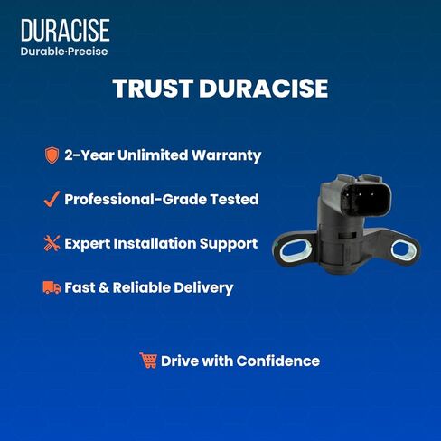 مستشعر موضع العمود المرفقي من DURACISE متوافق مع 2006-2013 Mazda 3، 2008-2015 Mazda 5، 2006-2013 Mazda 6، 2006-2015 MX-5 Miata، 2010-2012 CX-7 | 2.0 لتر 2.3 لتر 2.5 لتر | استبدل #L3G218221، PC733، 5S11885 in Kuwait