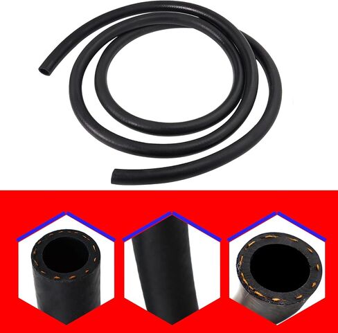 SMMS 3/4 Inch ID Automotive Heater Hose – 10FT EPDM Rubber Radiator Line, 100 PSI Rated, SAE 20R3 Engine Cooling System Tubing in Kuwait