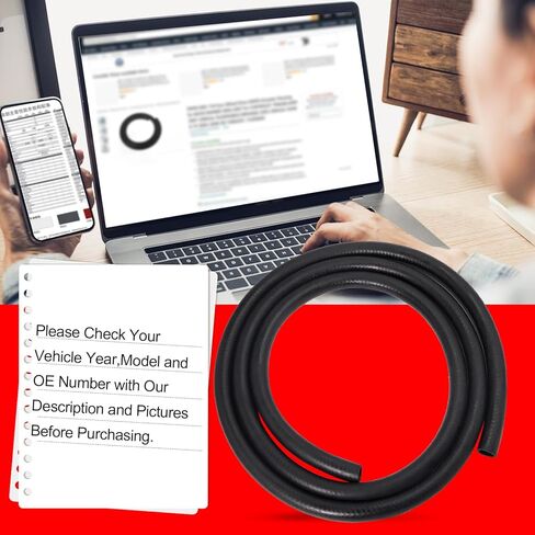 SMMS 3/4 Inch ID Automotive Heater Hose – 10FT EPDM Rubber Radiator Line, 100 PSI Rated, SAE 20R3 Engine Cooling System Tubing in Kuwait