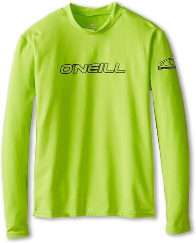 O' NEILL Unisex-Youth Basic Skins 50+ Long Sleeve Sun Shirt, Watermelon, 6 in Kuwait