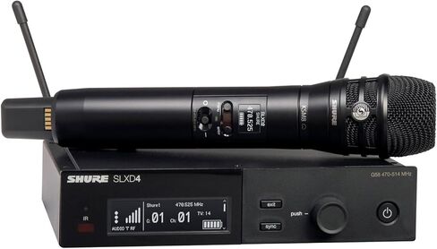 Shure Wireless Microphone System with KSM8 Handheld Vocal Mic, SLXD24/K8B-J52 in Saudi Arabia