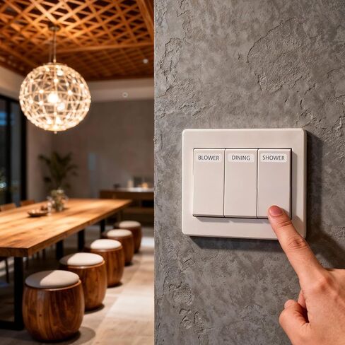 780PCS Light Switch Label Sticker, 12 Sheets Transparent Switches Identification Stickers, 1.8x0.6cm Waterproof Switch Panel Labels, Light Switches Labels for Home, Kitchen, Bathroom, Office, School in Kuwait