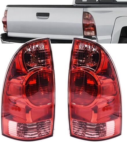 labwork Halogen Tail Light Lamp Assembly Right and Left Side Rear Tail Brake Lamp Replacement for Toyota Tacoma 2005-2015 in Kuwait