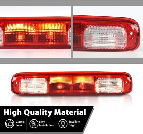 مصباح الفرامل الثالث من ALLGOOD، يناسب طرازات Chevy Silverado/GMC Sierra 1500 2500 3500 & HD 1999-2006/متوافق مع الموديلات الكلاسيكية 2007، مصباح شحن خلفي عالي التثبيت in Kuwait