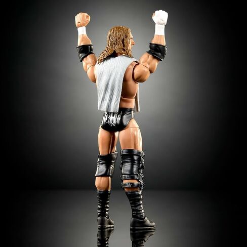 مجموعة Mattel WWE Elite Collection مجسمات وإكسسوارات، مجموعة Triple H للحدث المباشر المتميز، سلسلة SummerSlam مع أجزاء Jesse "The Body" Ventura Build-A-Figer in Kuwait