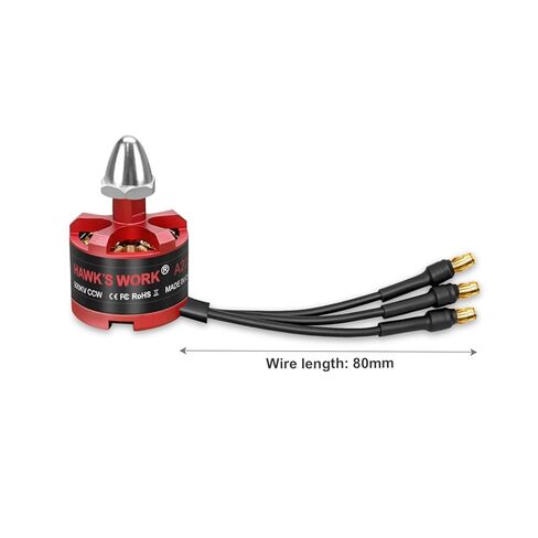 محرك HAWK'S WORK بدون فرشاة 2212 920KV، محرك 2-4S لطائرة RC متعددة المروحيات DIY Done 450 F550 S500 S550 X525 DJI Phantom Quadcopter (CW*2+CCW*2) in Kuwait