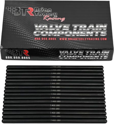 BTR Brian Tooley Racing Truck Norris Camshaft، LS Beehive Spring Kit، 7.400 "Chromoly LS Pushrods & OEM Style Hat Valve Seals - يناسب Gen 3/4 LS 4.8 5.3 5.7 6.0 6.2 LS1 Vortec V8 in Kuwait
