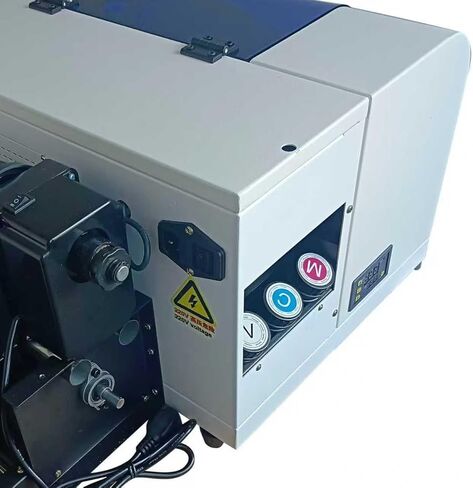 طابعة الملصقات الكريستالية مقاس A3+ UV DTF - تصفيح تلقائي، تنظيف تلقائي، تدفق سلس للحبر، طباعة ألوان زاهية للأنماط. مناسب لمختلف المواد مثل الزجاج والمعادن والجلود وما إلى ذلك. in Kuwait