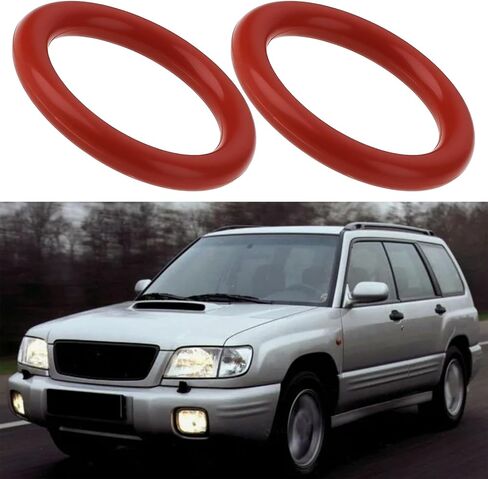 10pcs Dip Stick Tube O-Rings High Temperature Silicone Seal Compatible with Subaru Impreza Legacy Forester 1990-2018 Engine in Kuwait