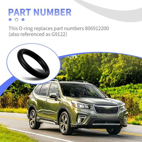 3-Pack 806912200 O-Ring | Fits for Subaru Crosstrek Forester Impreza Legacy Outback | CVT Transmission Control Valve Seal | 12.3mm x 2.4mm in Kuwait
