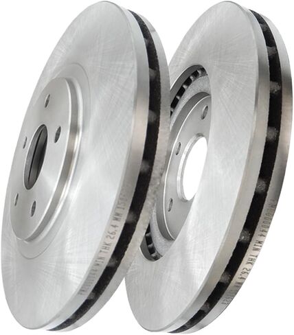PM Auto Front 330mm Disc Brake Rotors Replacement For 2017-2021 Chrysler Pacifica, Automotive Replacement Brake Rotors in Kuwait