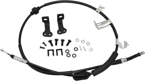 Motoparty 2 Parking Brake Cables and Brackets for 1992-1995 Honda Civic 1992-1998 Acura Integra in Kuwait