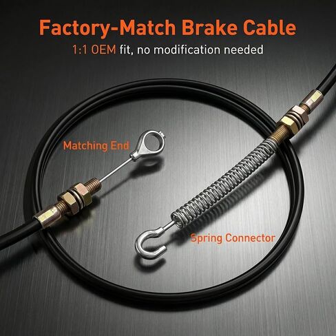 064-3000-00 Brake Cable, Replaces 064300000, Compatible with Bad Boy Lawn Mower 2012-2025, for Residential Yard & Commercial Lawn Mowing, Complex Terrain Trimming in Kuwait