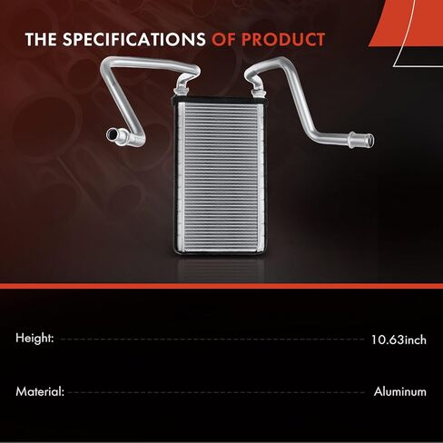 قلب سخان HVAC ممتاز متوافق مع Ram ProMaster 1500 ProMaster 2500 ProMaster 3500 2014-2020، استبدال # 68232364AA in Kuwait