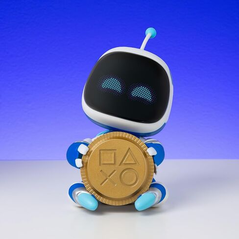 Astro Bot Coin Buddies Money Box – 18cm Interactive Piggy Bank with Sound Effects, Battery-Powered Coin Bank for Kids & Gamers, Fun Savings Toy (Batteries Not Included) | Paladone in Kuwait