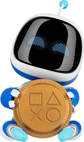 Astro Bot Coin Buddies Money Box – 18cm Interactive Piggy Bank with Sound Effects, Battery-Powered Coin Bank for Kids & Gamers, Fun Savings Toy (Batteries Not Included) | Paladone in Kuwait