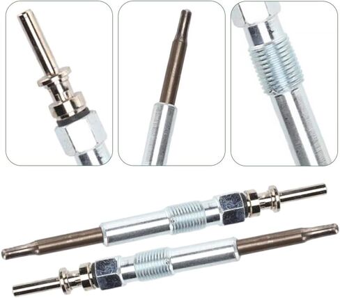 Car Diesel Engine Glow Plug Set Glow Plugs Heater Metal Compatible with BMW 1 Series Hatchback (E81) 2006-2012 0250402002 0 250 402 002 in Kuwait