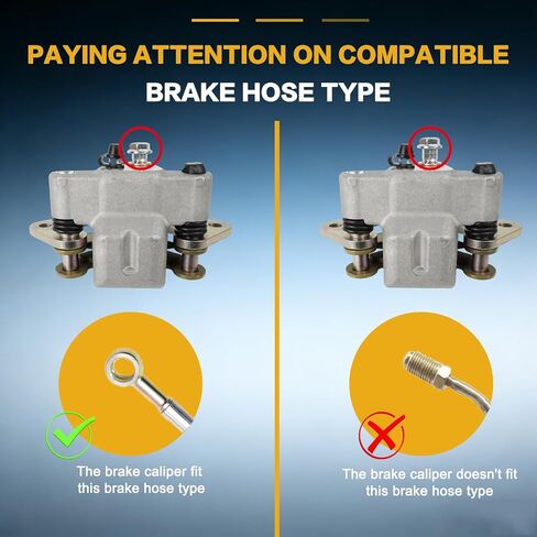 GSPSCN 2pcs Front Left & Right Brake Calipers w/Pads & Bracket for Polaris Scrambler 850,XP 1000 Tractor丨Sportsman 550 EPS Forest XP Touring MV850 SP Touring XP 850 XP 1000 XP Touring XP 1000 Tractor in Kuwait